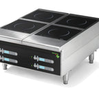Thumbnail image #1 for Vollrath 924HIDC 4-Burner Digital Countertop Induction Range, Stainless Steel, 208-240V