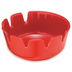 Thumbnail image #1 for Spill-Stop Red Plastic Ashtray, 4-Inch Diameter