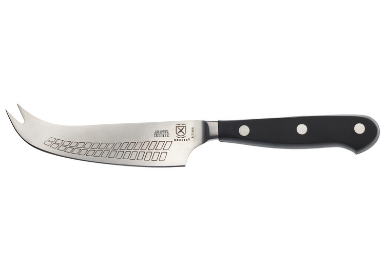 Product image #1 for Mercer Culinary Renaissance 4 3/4 Inch Hard Cheese Knife with Forked Tip