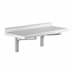 Thumbnail image #2 for Cambro Camshelving 36-Inch Wall-Mounted Solid Polypropylene Shelf with 2-Inch Backsplash, Speckled Gray