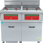 Thumbnail image #1 for Vulcan QuickFry™ 2VHG70CF Gas Fryer, 2-Vat, 70 lb Capacity per Vat, Computer Controls, Built-In Filtration