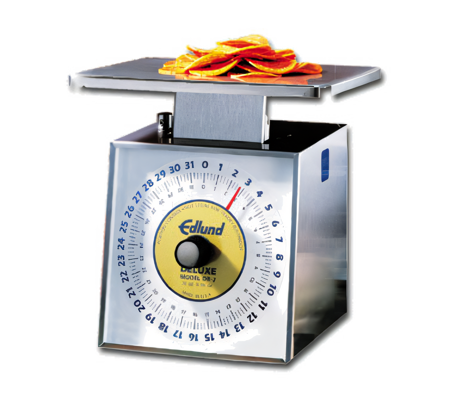 Product image #1 for Edlund DR-1 Deluxe Dishwasher-Safe Dial Portion Control Food Scale, 16 oz Capacity, Stainless Steel