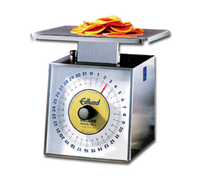Edlund DR-1 Deluxe Dishwasher-Safe Dial Portion Control Food Scale, 16 oz Capacity, Stainless Steel