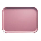 Thumbnail image #2 for Cambro Camtray® 1014409 Rectangular Fiberglass Cafeteria Tray, 10-5/8 x 13-3/4 Inches, Blush Case of 12