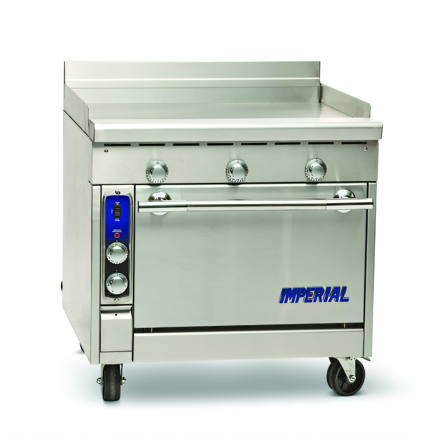 Product image #1 for Imperial Spec Series 36-Inch Electric Heavy Duty Griddle Range with Convection Oven