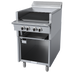 Thumbnail image #1 for Garland Cuisine Series Heavy Duty 24-Inch Gas Char-Broiler Range with Open Cabinet Base, Fixed Cast Iron Grates, and 72,000 BTU