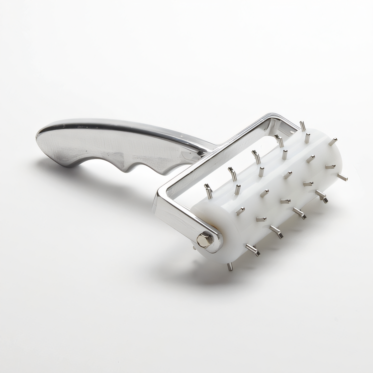 Product image #2 for American Metalcraft 6-Inch x 7-1/2-Inch Dough Docker with 3/8-Inch Stainless Steel Pins