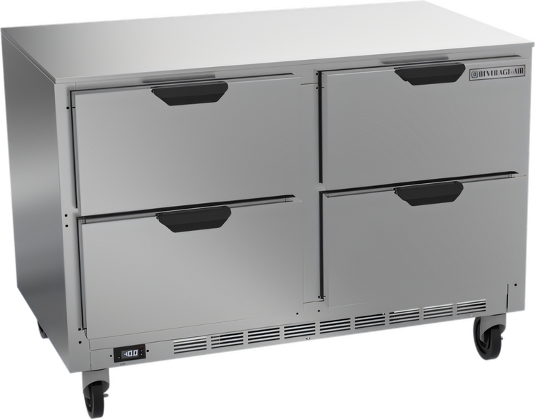 Product image #1 for Beverage-Air UCFD48AHC-4 Two-Section 4-Drawer Undercounter Freezer, 48-Inch, 11.6 Cu. Ft.