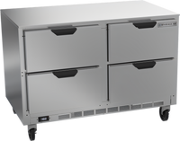 Beverage-Air UCFD48AHC-4 Two-Section 4-Drawer Undercounter Freezer, 48-Inch, 11.6 Cu. Ft.