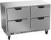 Thumbnail image #1 for Beverage-Air UCFD48AHC-4 Two-Section 4-Drawer Undercounter Freezer, 48-Inch, 11.6 Cu. Ft.