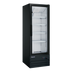 Thumbnail image #1 for Aurora Black 1-Section Reach-In Glass Door Display Refrigerator, 9 Cu. Ft., Bottom-Mount Self-Contained