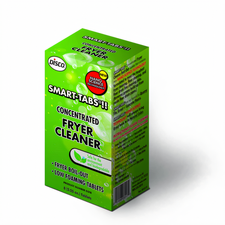 Product image #1 for Smart-Tabs® DST32 Fryer Cleaner Boil-Out Tablets, 32 Count, 2-1/4 oz.