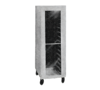 Panco Full-Height Clear Vinyl Rack Cover with Dual Zippers, 24 x 30 x 69 Inches