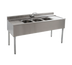 Thumbnail image #1 for Eagle Group 2200 Series 48-Inch Two-Compartment Underbar Sink with Right Drainboard