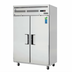 Thumbnail image #1 for Everest Refrigeration ESR2 Two-Section Reach-In Refrigerator, 48 Cu. Ft., Self-Contained Top-Mounted, Stainless Steel