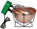 Thumbnail image #1 for Omcan 3 L Hand Mixer with Copper Pot and Painted Steel Wire Support