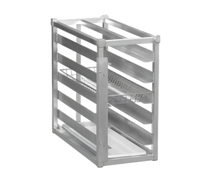 Channel Manufacturing Extra Heavy-Duty Aluminum Donut Basket Transport Rack, End Load, 5-Level