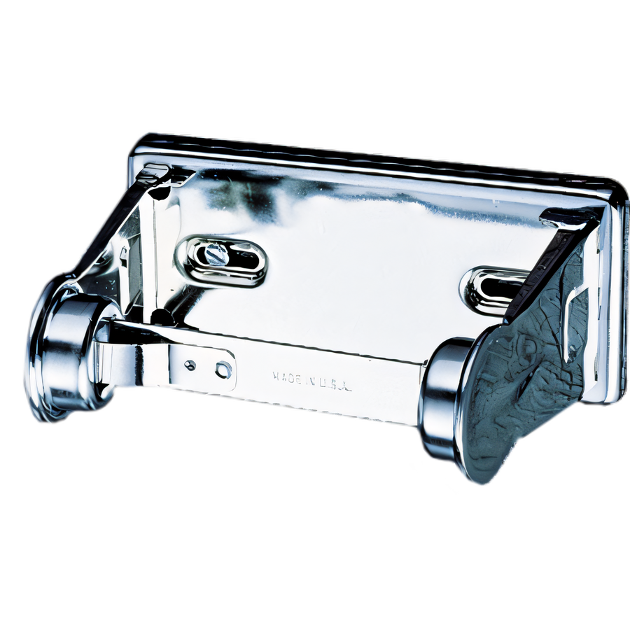 Product image #1 for San Jamar Single-Roll Locking Bath Tissue Dispenser, Chrome Finish