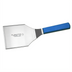 Thumbnail image #1 for Basics Heavy-Duty 5 x 4 Inch Stainless Steel Offset Hamburger Turner with Blue Handle