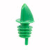 Thumbnail image #1 for Winco Free Flow Green Plastic Liquor Pourer, Collarless