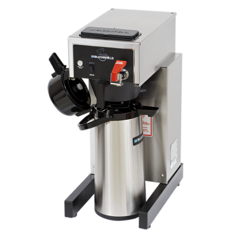 Product image #1 for Bloomfield Gourmet 1000 Automatic Fill Single Airpot Coffee Brewer with Hot Water Faucet, 120V