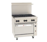 Wolf C36S-6B-QS-COMMANDER Quick Ship Gas Ranges