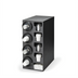 Thumbnail image #1 for Vollrath LidSaver2 Cabinet Style Black ABS Plastic Cup, Lid & Straw Dispenser
