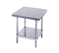 Advance Tabco 36 Inch x 30 Inch Stainless Steel Equipment Stand with Adjustable Undershelf