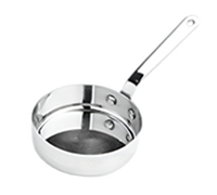 American Metalcraft Mini Stainless Steel Fry Pan with Handle, 2-1/2 oz., 2-3/4-Inch Diameter