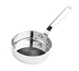 Thumbnail image #1 for American Metalcraft Mini Stainless Steel Fry Pan with Handle, 2-1/2 oz., 2-3/4-Inch Diameter