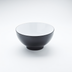 Thumbnail image #1 for 120 oz Round Black/White Melamine Bowl, 10-Inch Diameter