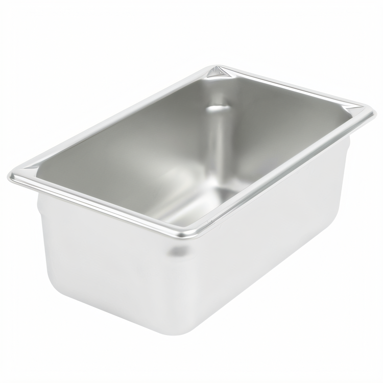 Product image #1 for Vollrath Super Pan V 1/4 Size Solid Food Pan, 4-Inch Deep, 3 Qt Capacity