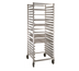 Thumbnail image #1 for New Age Mobile Full-Height Open-Sided Donut Screen Rack for 20 23