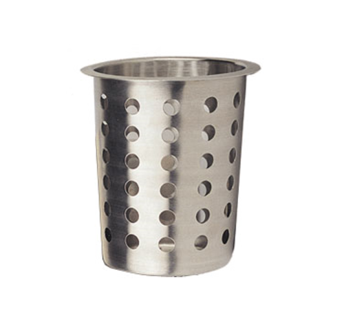 Product image #1 for Stainless Steel Silverware Cylinder, 4-3/8 Inch W x 5-5/8 Inch H