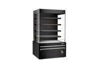 48-Inch Black Open-Front Grab-and-Go Refrigerated Showcase, 26.83 Cu. Ft., Self-Contained