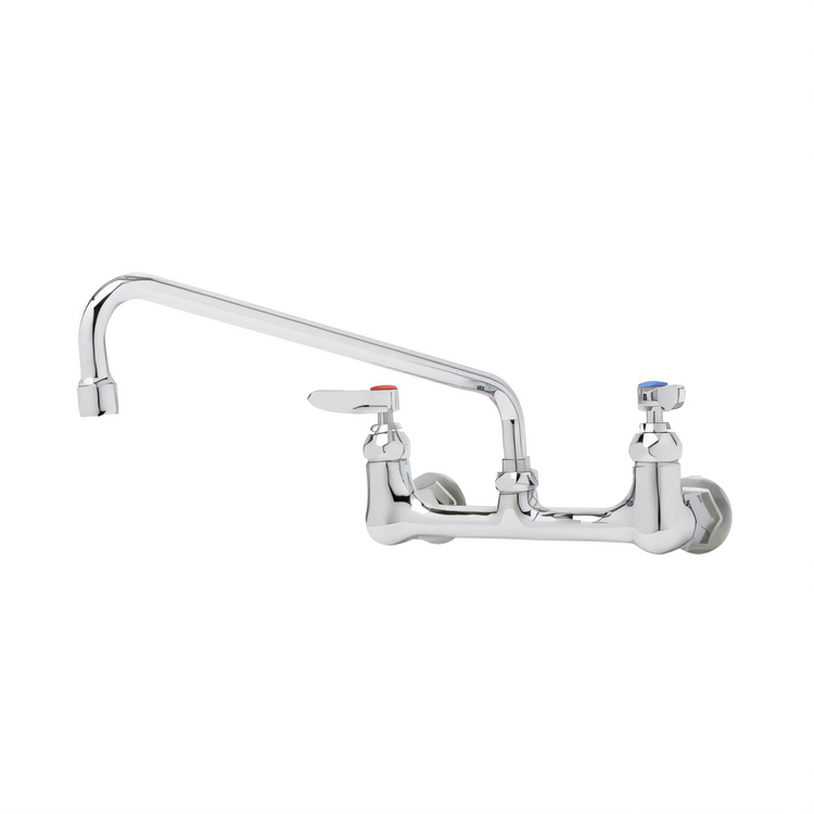 Product image #1 for Wall-Mount Sink Mixing Faucet with 12-Inch Swing Nozzle