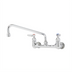 Thumbnail image #1 for Wall-Mount Sink Mixing Faucet with 12-Inch Swing Nozzle