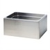 Thumbnail image #1 for Cal-Mil Rectangular Stainless Steel Cart Ice Housing with Clear Polycarbonate Pan