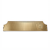 Thumbnail image #1 for 34-Inch Surface-Mount Stainless Steel Drip Tray Trough with Integral Glass Rinser