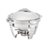 Thumbnail image #1 for Vollrath Maximillian Steel™ Round Chafer Set, 4-Liter Mirror-Finish Stainless Steel