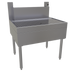 Thumbnail image #1 for Glastender 30-Inch Wide Underbar Beer Drainer with Tubing Chase and Front Drain Pan