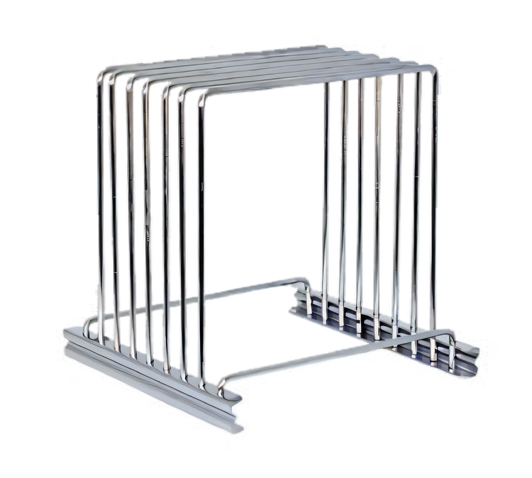 Product image #1 for Admiral Craft 6-Slot Stainless Steel Cutting Board Rack