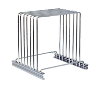 Admiral Craft 6-Slot Stainless Steel Cutting Board Rack