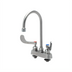 Thumbnail image #1 for T&S Brass EverSteel 4-Inch Centers Deck-Mount Workboard Faucet with 5-3/4-Inch Swivel Gooseneck Spout