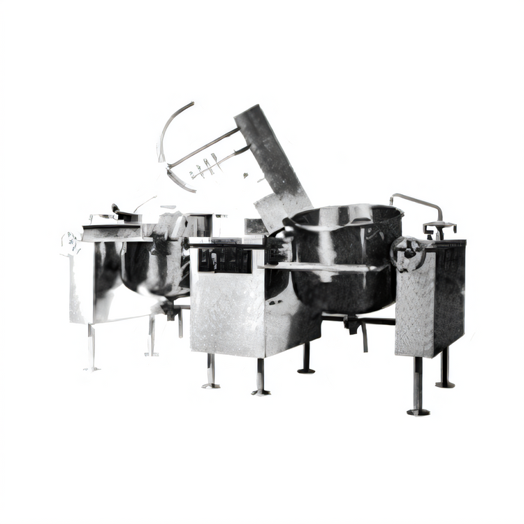 Product image #1 for Southbend Steam Direct Steam Twin Tilting Mixer Kettle, 2 x 40-Gallon, Power Tilt