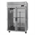 Thumbnail image #1 for Turbo Air PRO Series Two-Section Reach-In Glass Door Heated Holding Cabinet, 47.7 Cu. Ft.
