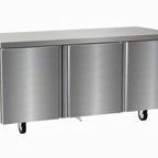 Thumbnail image #1 for Delfield 4572NP 72-Inch 3-Section Worktop Freezer, 3 Doors, 0°F to 5°F, Rear-Mounted Self-Contained Refrigeration