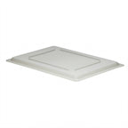 Thumbnail image #1 for Cambro 1826CP148 Flat Food Storage Container Cover, 18" x 26", White Polyethylene Case of 6