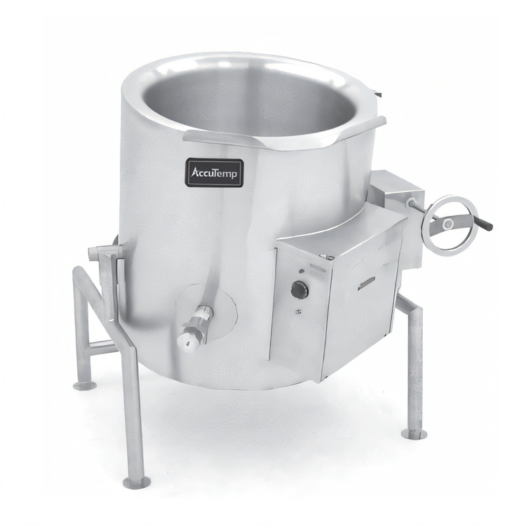 Product image #1 for AccuTemp Edge Series 60 Gallon Electric Self-Contained Tilting Floor-Mounted Steam Kettle