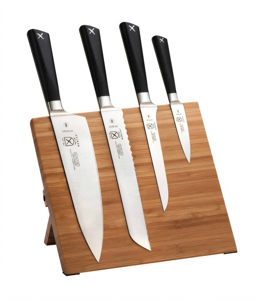 Product image #1 for Mercer Culinary ZüM 5-Piece Bamboo Magnetic Board Knife Set